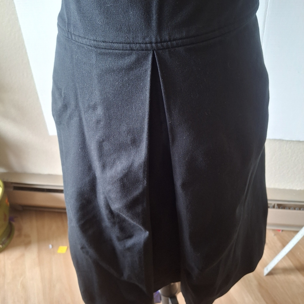 Lauren Ralph Lauren Knee Length Classic Black A-Line Skirt sz 16